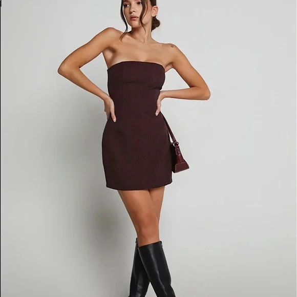 brown sports dress Amabella Brown Maxi Dress - US 4 main image 0